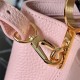 Louis Vuitton CAPUCINES BB Taurillon Pink M80013 High