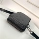 Louis Vuitton DOUBLE PHONE POUCH Monogram Eclipse & Reverse High