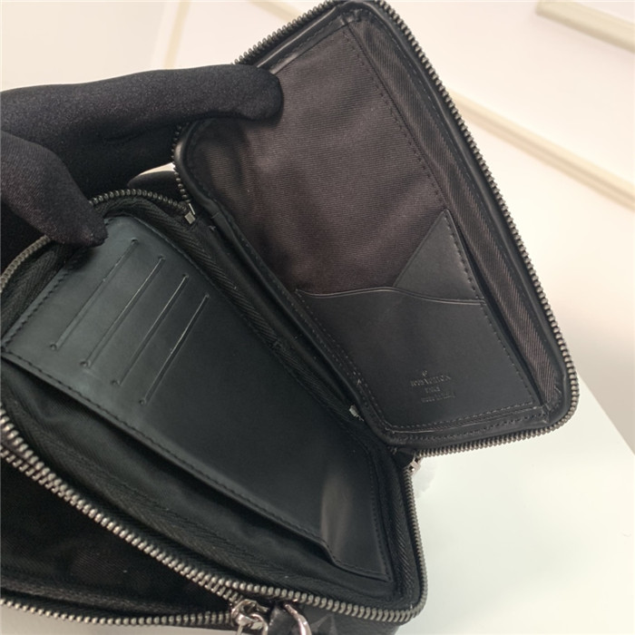 Louis Vuitton DOUBLE PHONE POUCH Monogram Eclipse & Reverse High