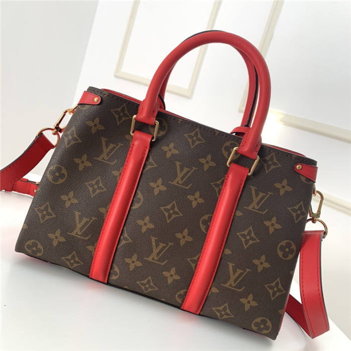 Louis Vuitton Soufflot BB Bag Monogram Canvas Red High