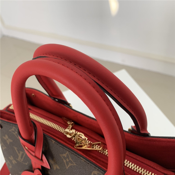 Louis Vuitton Soufflot BB Bag Monogram Canvas Red High