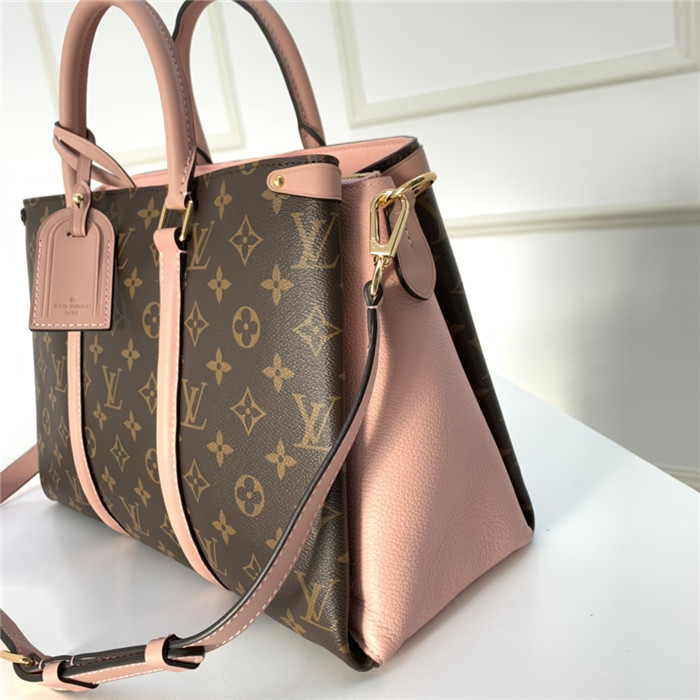 Louis Vuitton Soufflot MM Bag Monogram Canvas Pink High