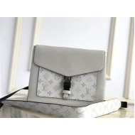 Louis Vuitton OUTDOOR FLAP MESSENGER Taiga White High