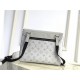 Louis Vuitton OUTDOOR FLAP MESSENGER Taiga White High