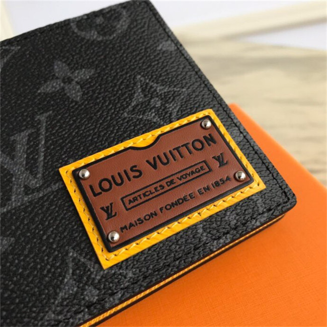 Louis Vuitton MULTIPLE WALLET Monogram Eclipse Yellow High