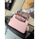 Louis Vuitton CAPUCINES MINI Taurillon Pink M80013 High