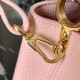 Louis Vuitton CAPUCINES MINI Taurillon Pink M80013 High