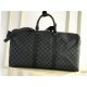 Louis Vuitton KEEPALL BANDOULIÈRE 50 Damier Graphite Gris High