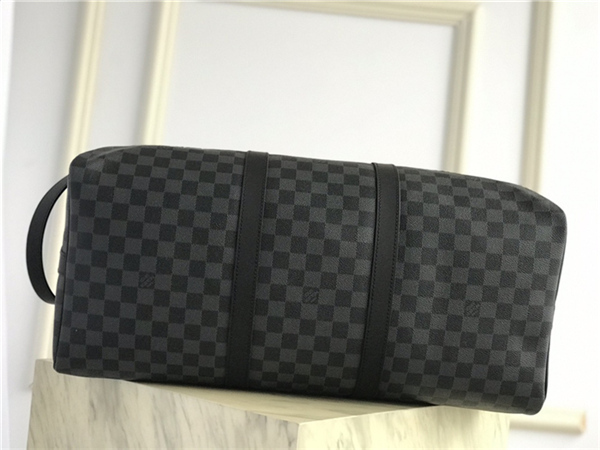 Louis Vuitton KEEPALL BANDOULIÈRE 50 Damier Graphite Gris High