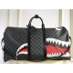 Louis Vuitton KEEPALL BANDOULIÈRE 55 Damier Graphite Shark High