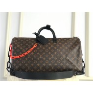 Louis Vuitton KEEPALL BANDOULIÈRE 50 Monogram Chain High