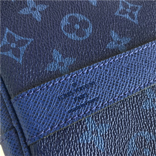 Louis Vuitton KEEPALL BANDOULIÈRE 45 Taiga Blue High