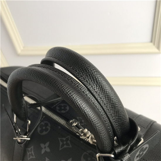 Louis Vuitton KEEPALL BANDOULIÈRE 45 Taiga Black High