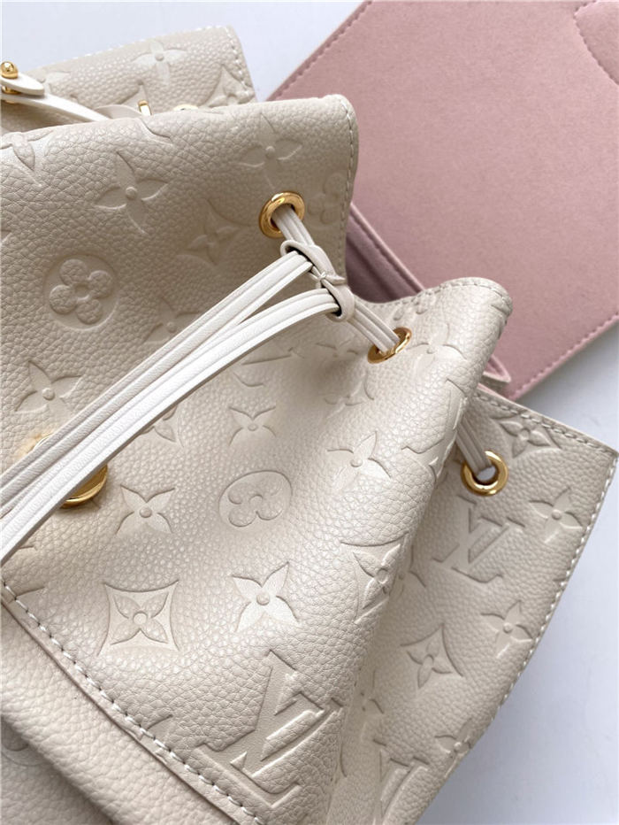 Louis Vuitton MONTSOURIS BACKPACK Monogram Empreinte Creme High