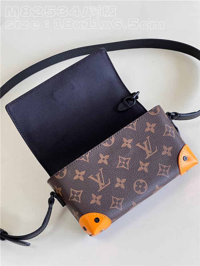 Louis Vuitton Steamer Wearable Wallet Monogram Macassar coated canvas M82534 High