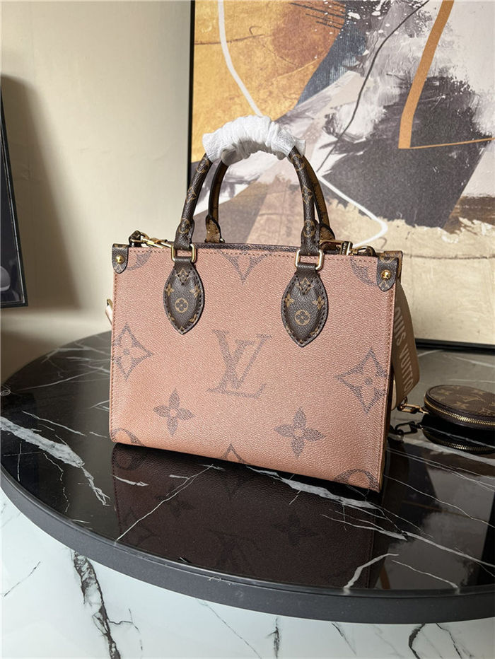 Louis Vuitton ONTHEGO PM Monogram and Monogram Reverse coated canvas M46373 High