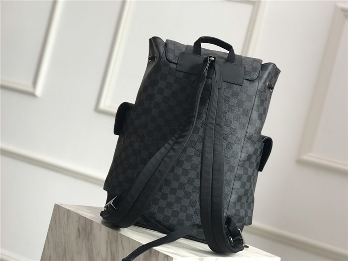 Louis Vuitton CHRISTOPHER PM Damier Graphite High