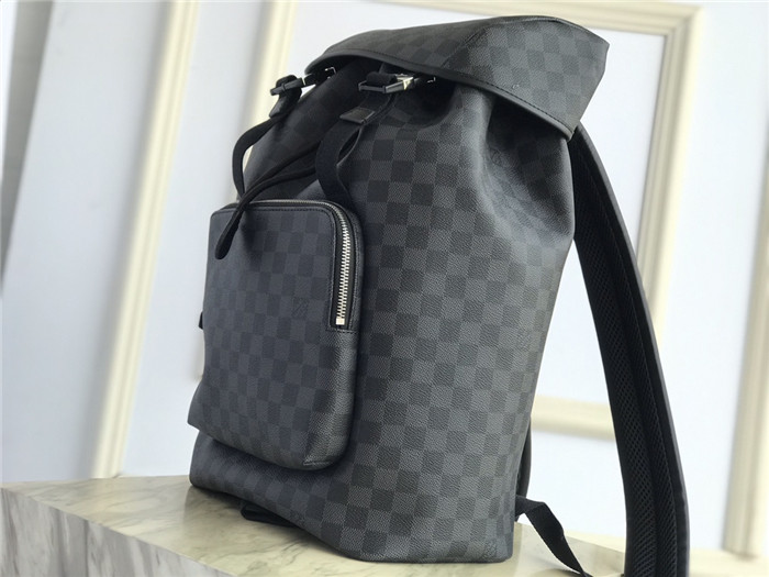 Louis Vuitton MATCH POINT Backpack Damier Graphite High