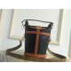 Louis Vuitton DUFFLE BAG Calf Leather Black High