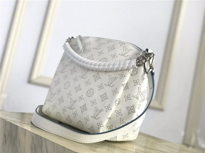 Louis Vuitton BABYLONE CHAIN BB Mahina White High