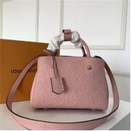 Louis Vuitton MONTAIGNE BB Monogram Empreinte Pink High