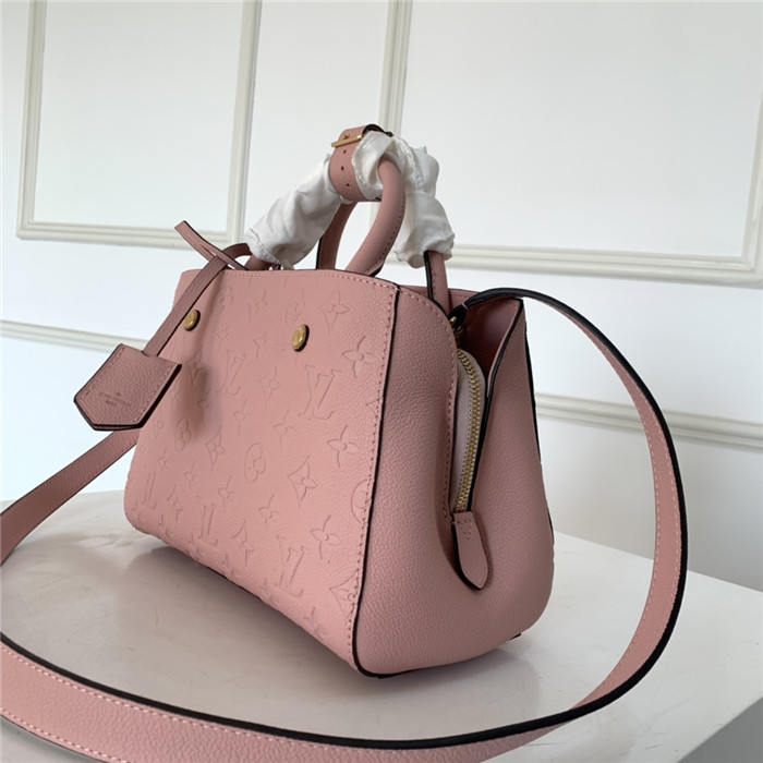 Louis Vuitton MONTAIGNE BB Monogram Empreinte Pink High