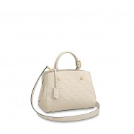 Louis Vuitton MONTAIGNE BB Monogram Empreinte Creme High