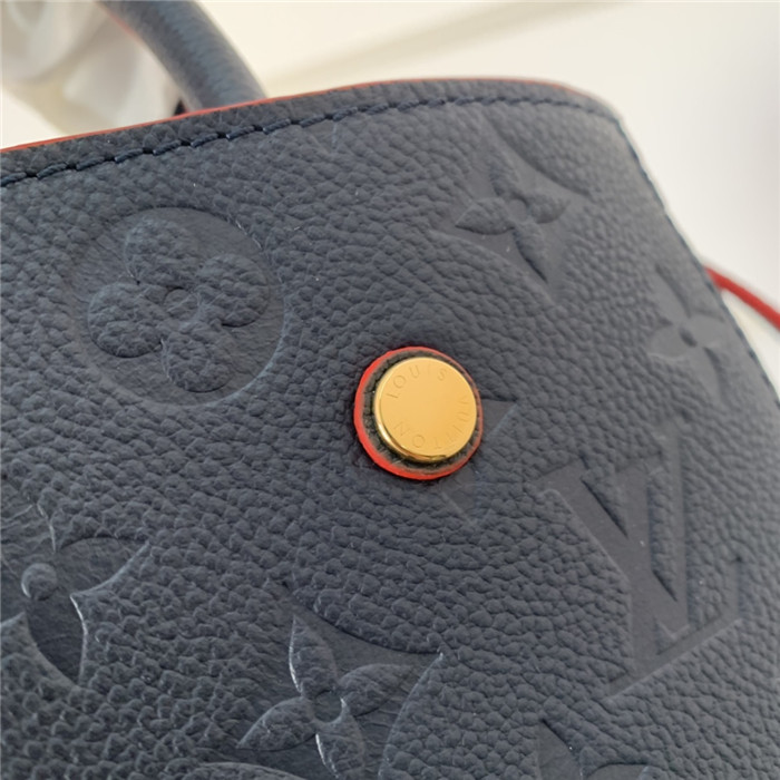 Louis Vuitton MONTAIGNE BB Monogram Empreinte Navy High