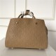 Louis Vuitton MONTAIGNE MM Monogram Empreinte Taupe High