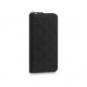 Louis Vuitton ZIPPY WALLET VERTICAL Taurillon Embossed Black High