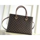 Louis Vuitton LV Riverside Bag Damier Ebene Beige High