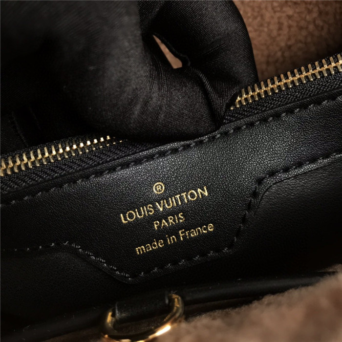 Louis Vuitton CAPUCINES MM Wool High