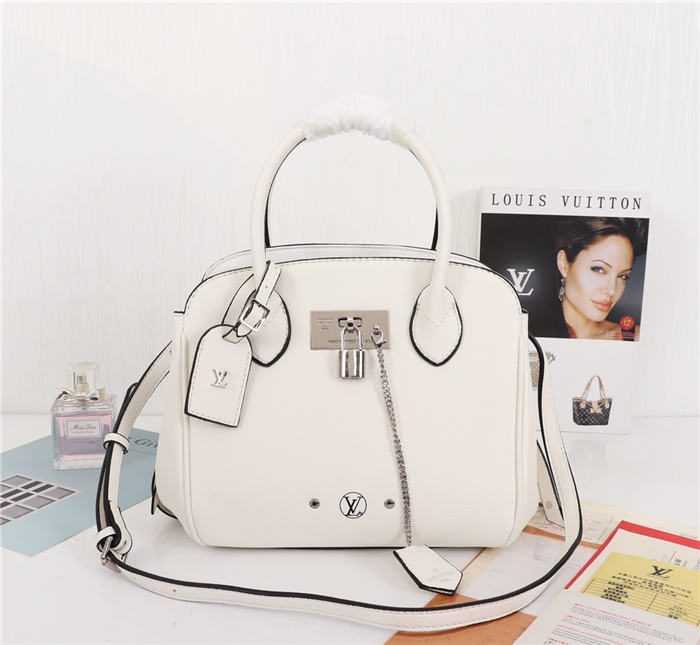 Louis Vuitton Milla PM Bag Off White