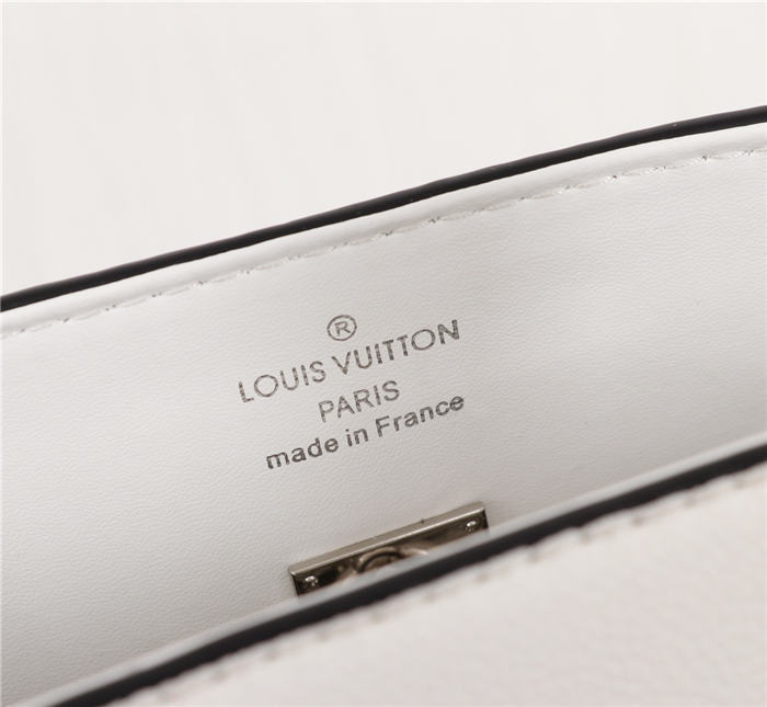 Louis Vuitton Milla PM Bag Off White