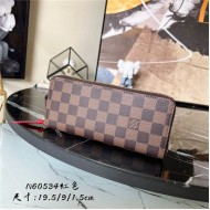 Louis Vuitton CLÉMENCE WALLET Damier Ebene N60534 High