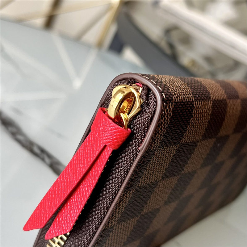 Louis Vuitton CLÉMENCE WALLET Damier Ebene N60534 High