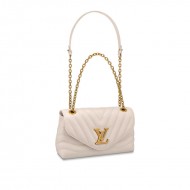 Louis Vuitton LV NEW WAVE CHAIN BAG Smooth cowhide leather M58549 Ivoire High