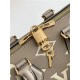 Louis Vuitton SPEEDY BANDOULIÈRE 20 Embossed grained cowhide leather M46575 High