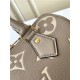 Louis Vuitton SPEEDY BANDOULIÈRE 20 Embossed grained cowhide leather M46575 High