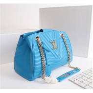 Louis Vuitton New Wave Chain Tote Blue