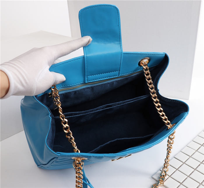 Louis Vuitton New Wave Chain Tote Blue