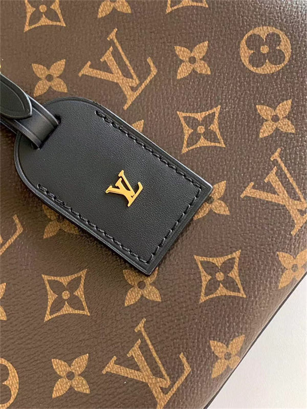 Louis Vuitton Odéon PM Monogram coated canvas M45353 Black High