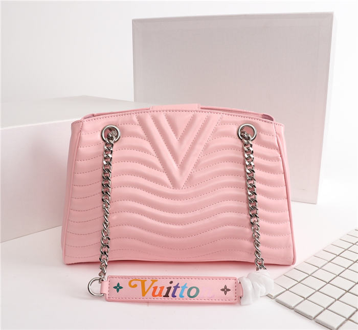 Louis Vuitton New Wave Chain Tote Pink