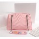 Louis Vuitton New Wave Chain Tote Pink