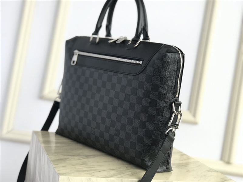 Louis Vuitton PORTE-DOCUMENTS JOUR Damier Graphite canvas N48260 High