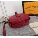 Louis Vuitton Boite Chapeau Souple MM Monogram Empreinte Red