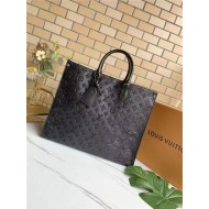 Louis Vuitton GM Onthego Bag Monogram Empreinte Black