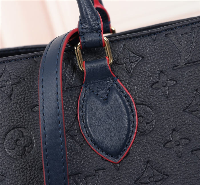 Louis Vuitton GM Onthego Bag Monogram Empreinte Navy