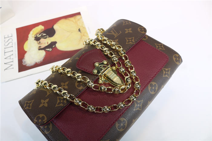 Louis Vuitton Victoire Bag Monogram Canvas Raisin