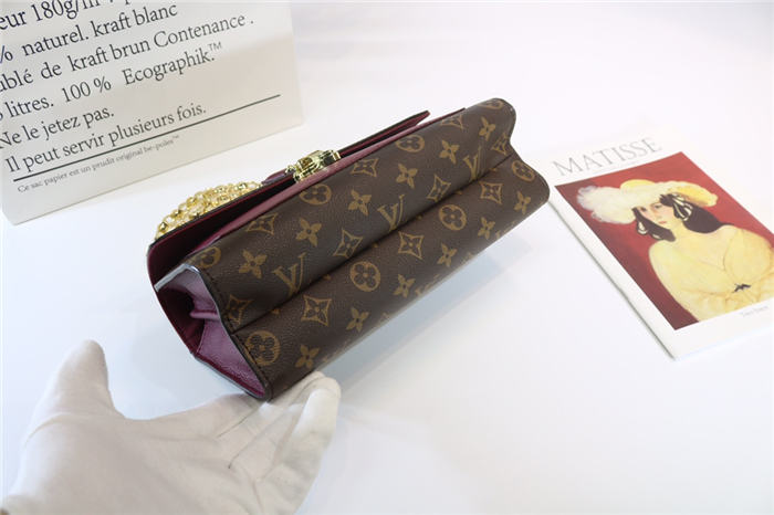 Louis Vuitton Victoire Bag Monogram Canvas Raisin